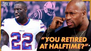 Retiring During Halftime | Vernon Davis Explains Brother Vontae Davis' Surprise Mid-Game Retirement