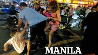 Raw Fighting in Manila Philippines Night Non Stop Action in Pasay to Libertad