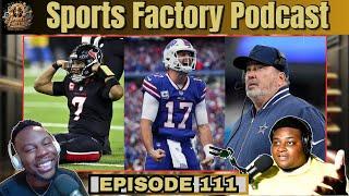 Sports Factory Podcast Episode 111: NFL Wild Card Weekend Was CRAZY + Mike McCarthy Fired Reaction!