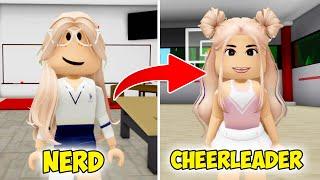 NERD to CHEERLEADER! *Brookhaven Roleplay*