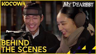 Watch NamKoong Min & Ahn Eun Jin's Sweet Chemistry On Set  | My Dearest BTS | KOCOWA+