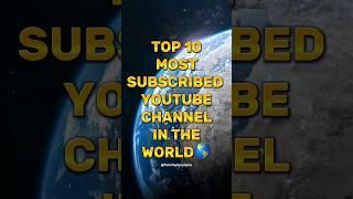 Top 10 Most Subscribed YouTube Channel In The World||2024||#top10#youtuber#viral#shorts