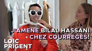 BILAL HASSANI PETE UN CABLE AU DEFILE COURREGES! by Loic Prigent