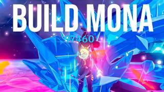 La MEJOR Build de MONA Actualizada! Mona Mejores Artefactos,Equipos y Armas Genshin Impact