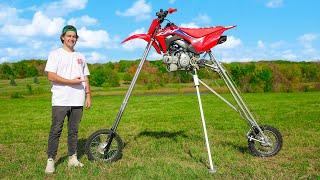 6 Foot Tall Dirt Bike