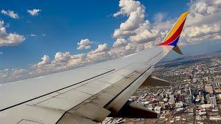 [4K] – Full Flight – Southwest Airlines – Boeing 737-7H4 – PHX-GEG – N960WN – WN1468 – IFS 906