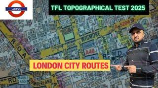 CITY ROAD London TFL Real Exam Questions | TFL Topographical assessment Test 2025,SA PCO