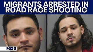 Two undocumented migrants arrested in road rage shooting