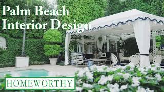 PALM BEACH INTERIOR DESIGN | Inside 3 Beautiful Florida Homes With Lived In Elegance