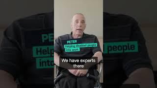 Peter: Helping disabled people into work