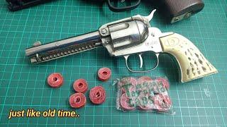 Paper cap metal diecast toy gun / roll cap toy gun @ classic/vintage toy gun