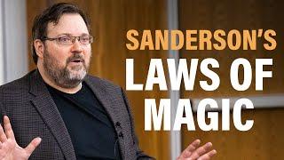 Sanderson's Laws of Magic - Brandon Sanderson's Writing Lecture #7 (2025)