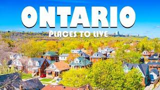 10 Best Places to Live in Ontario (Canada) ᐈ Moving to Ontario | Living in Ontario 4K ️