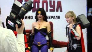 Cosplay Lady Deadpool & Shiklah & Thor - Marvel Cosplay Party, Nescafe IMAX, Deadpool, xmen