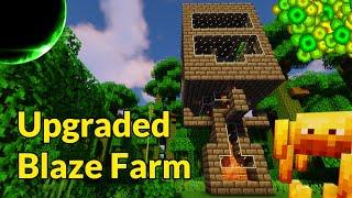 How to Make a Faster, Upgraded Blaze Farm (Java & Bedrock 1.20.6 and Down) | Minecraft Farm Tutorial