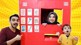 Yağız Pretend Play with Giant Vending Machine Kids Toy