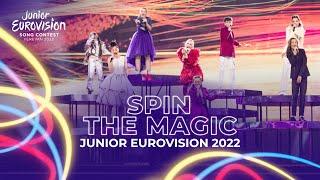 Spin The Magic - Common Song & Flag Parade - Junior Eurovision 2022