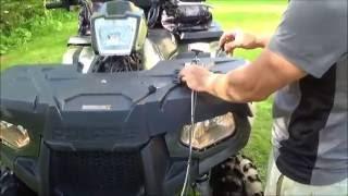 Rammy Flail mower 120 ATV mounting to ATV