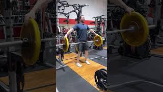 Best GRIP & Forearm Exercise for Strength Athletes!! Reeves RDL Deadlifts Bumper Plates