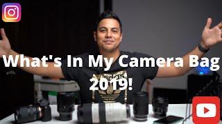 Whats In My Camera Bag 2019! A guide to building out your photography kit and what tools you need.