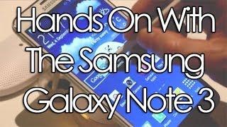 Samsung Galaxy Note 3 Demo: New S Pen Features