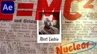 Documentary Style Newspaper Effect in After Effects - After Effects Tutorial | No Plugins