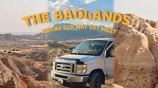 Endless Roads & Cheap Coffee in The Badlands | USA Vanlife Adventure