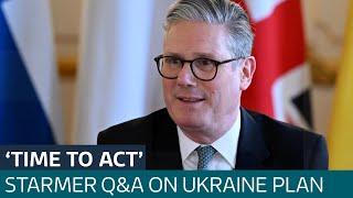 IN FULL: Sir Keir Starmer takes questions on his plan for the defence of Ukraine | ITV News