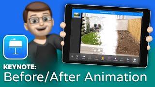 Creating Before & After Photo Effects in Keynote [Keynote for iOS Tutorial]