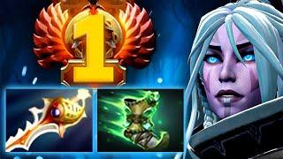 Топ 1 ранг в потной игре на Дровке! Мегакрипы это не конец - Watson Drow Ranger 7.33 DOTA 2