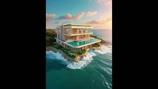 无敌海景房#home #house #design #architecture #decoration #music #landscape #heal