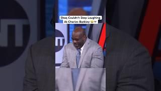 Shaq Couldn’t Stop Laughing At Charles Barkley