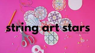 How to Make String Art Stars