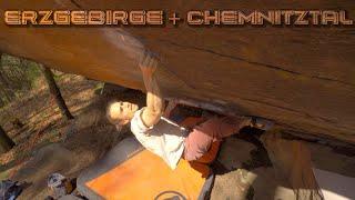 Erzgebirge + Chemnitztal Bouldern 2023