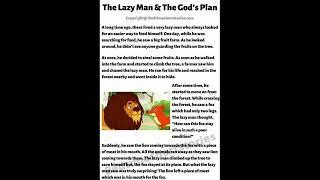 The Lazy Man & And The God's Plan