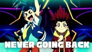 Hyuga/Hikaru Hizashi AMV - Never Going Back [Beyblade Burst]