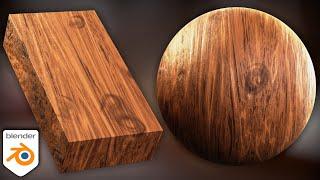 Procedural Wood Plank Material (Blender Tutorial)