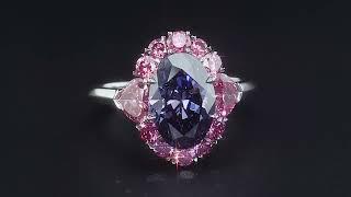 LJ West – 2.83-carat Argyle Violet Australia Ring