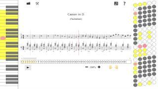 как играть на аккордеоне Canon in D
