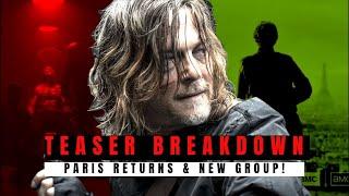 Walking Dead Daryl Dixon Season 2 Teaser BREAKDOWN | Paris Returns, New Group Revealed! | TWD