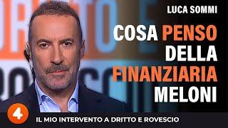 Cosa penso della finanziaria del Governo Meloni