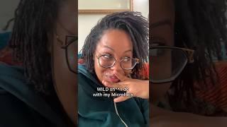 Breaking Microloc RULES |Wild sh** I do with my DIY #microlocsjourney #diymicrolocs #naturalhair