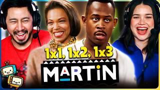 MARTIN (1992) 1x1, 1x2 & 1x3 Reaction! | First Time Watch | Martin Lawrence | Tisha Campbell