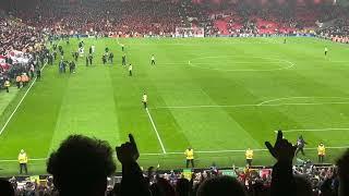 Liverpool fans sing for Xabi Alonso as he exits Anfield ️