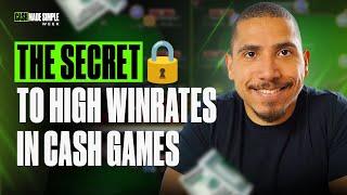 The Secret to High Winrates in Cash Games | Cash Made Simple Week