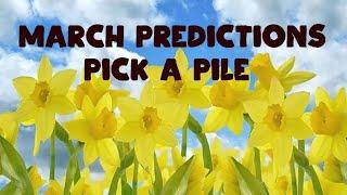 PICK A PILE MARCH PREDICTIONS #PICKAPILE #TAROTREADINGS #MARCH