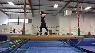 Seattle Seals Xcel Silver - CullenD Beam (Feb. 26, 2023) #virtualstarsgymnastics