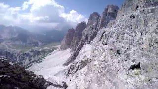 Climbing Cima Grande, Tre Cime - Chamonix to the Dolomites!