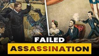 Top 10 Failed Assassination Attempts in U.S. Politics | On top of the Most Recent Attempt on #trump@