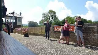 First train to Slaggyford 2018 South Tynedale Railway